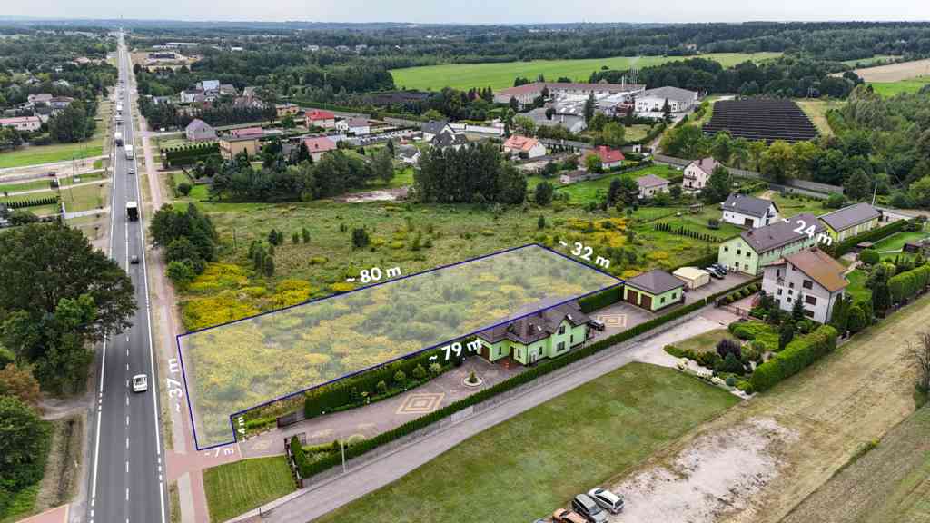 Gruszewnia, ul. Kłobucka | Działka na sprzedaż