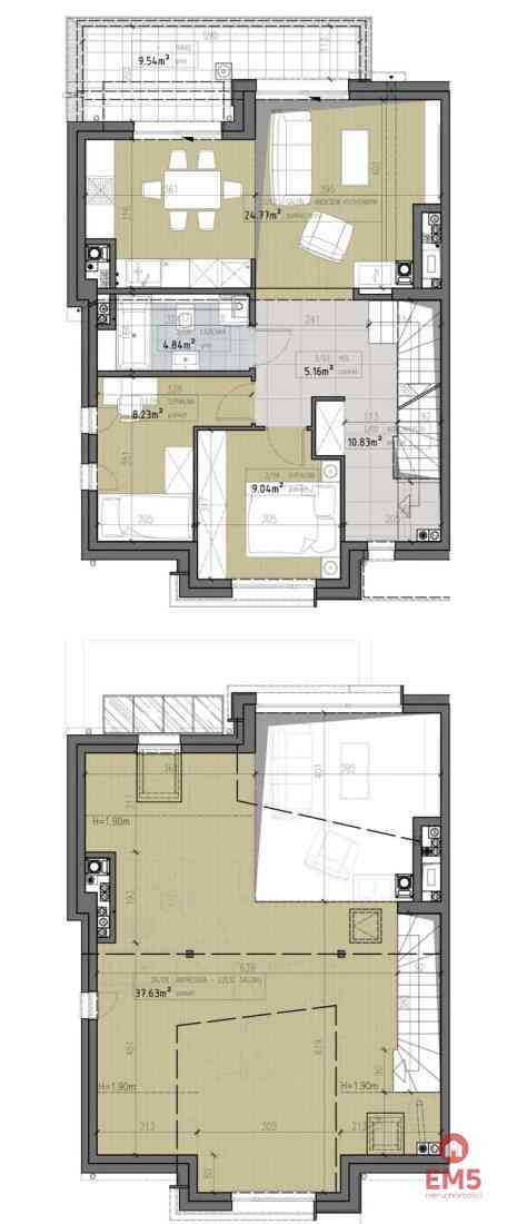 Apartament z antresolą - zdjęcie 11
