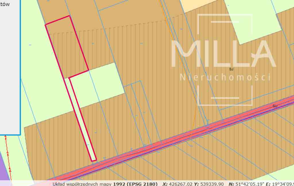 Działka premium 2977 m² | Stefanów k. Łodzi - zdjęcie 3