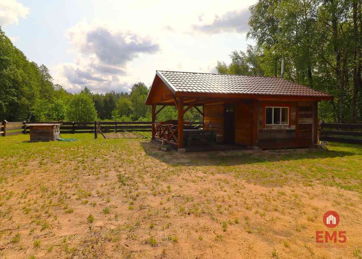 Działka budowlana, staw, ogrodzenie - zdjęcie 3
