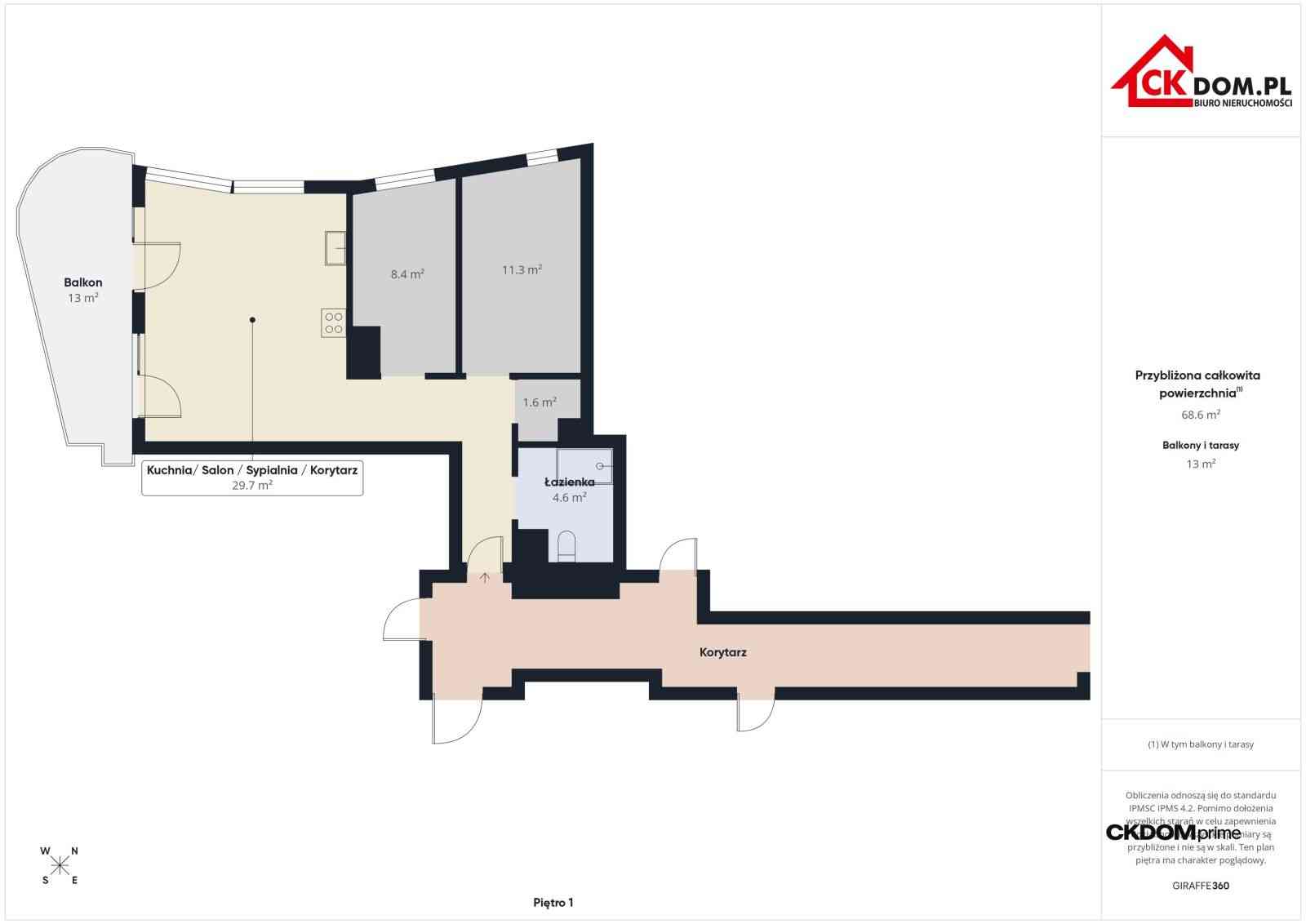 Plaza Tower II | 56,12 m² | klimatyzacja | garaż - zdjęcie 16