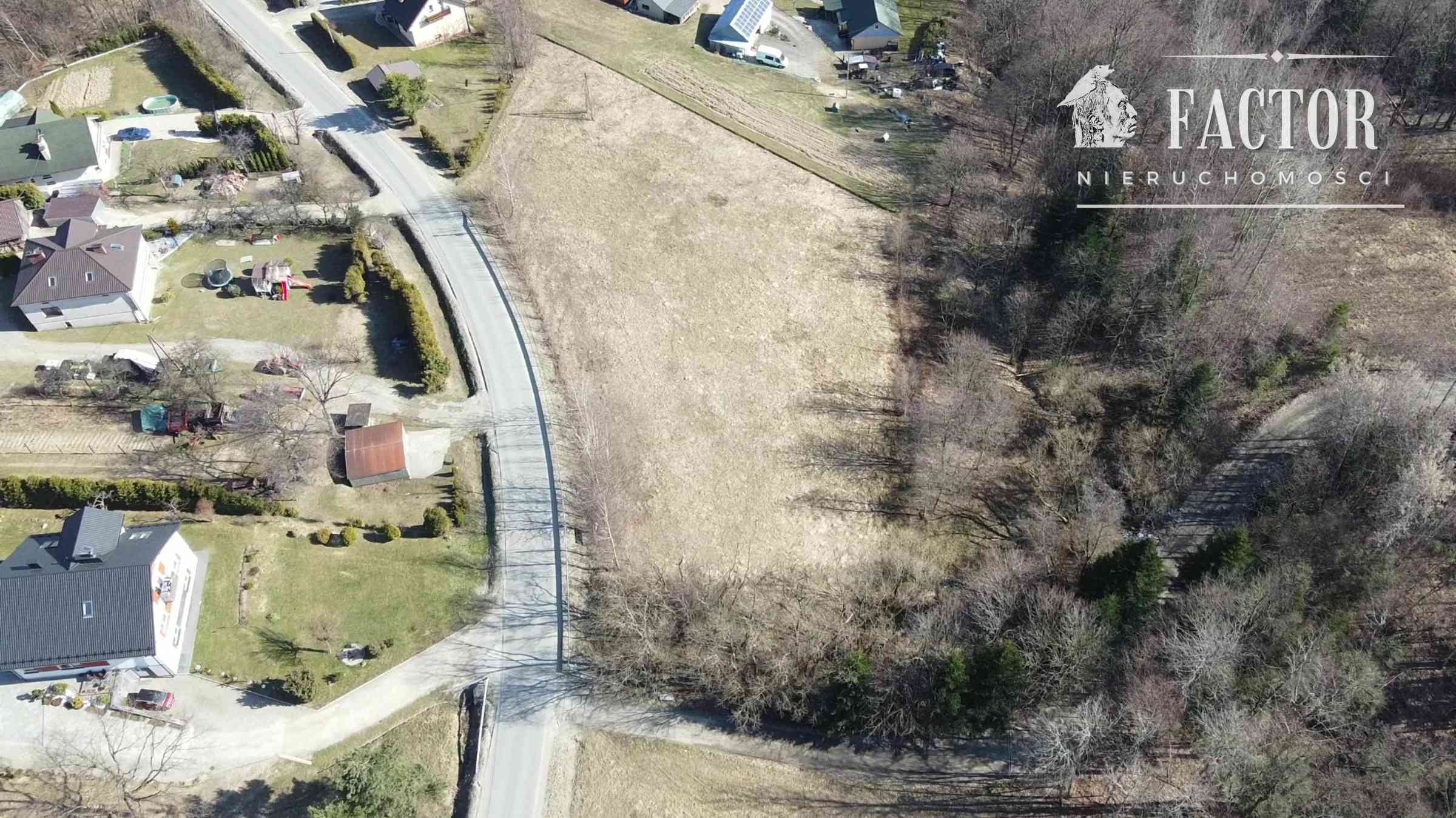 Działka budowlano-rolna 18,46 ara, Bieśnik, gm. Łużna - zdjęcie 8