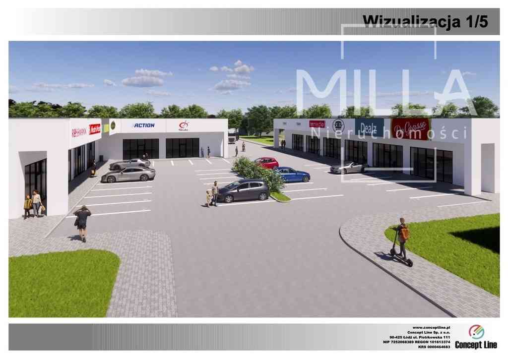 Działka z WZ usługowa w centrum Ozorkowa