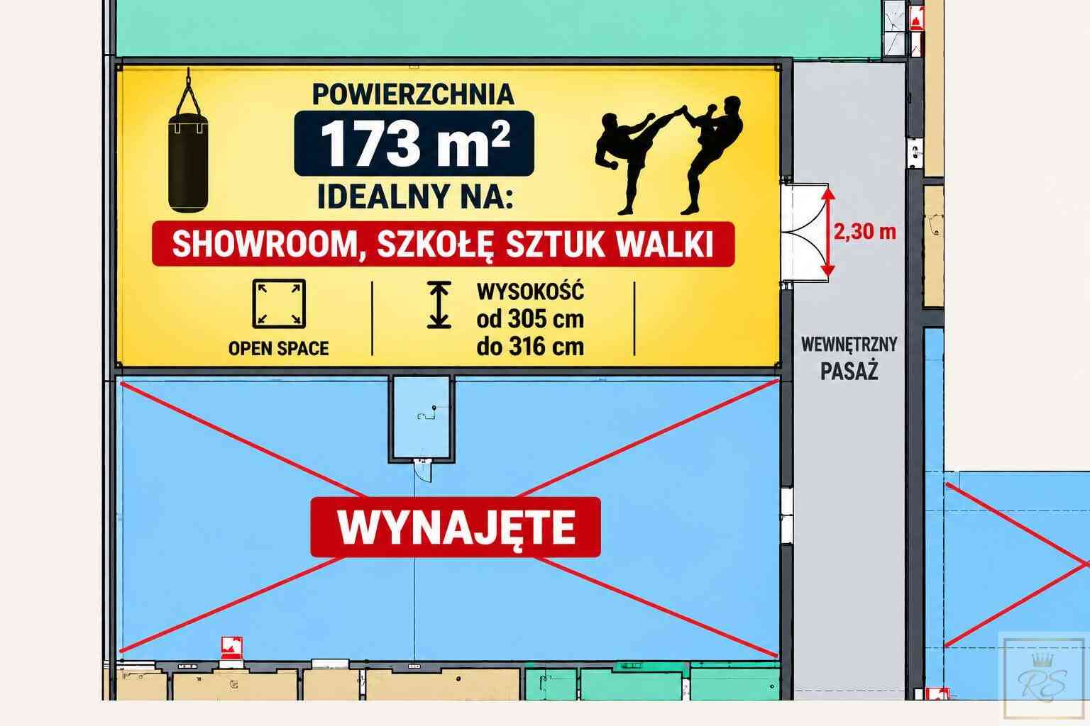 SHOWROOM? KLUB FITNESS? TU MOŻESZ ROZWINĄĆ SWÓJ BIZNES!