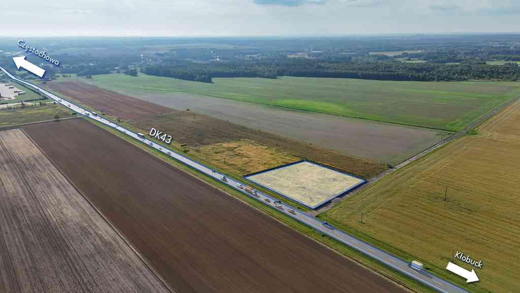Kłobuck, ul. Główna | Działka na sprzedaż - zdjęcie 1