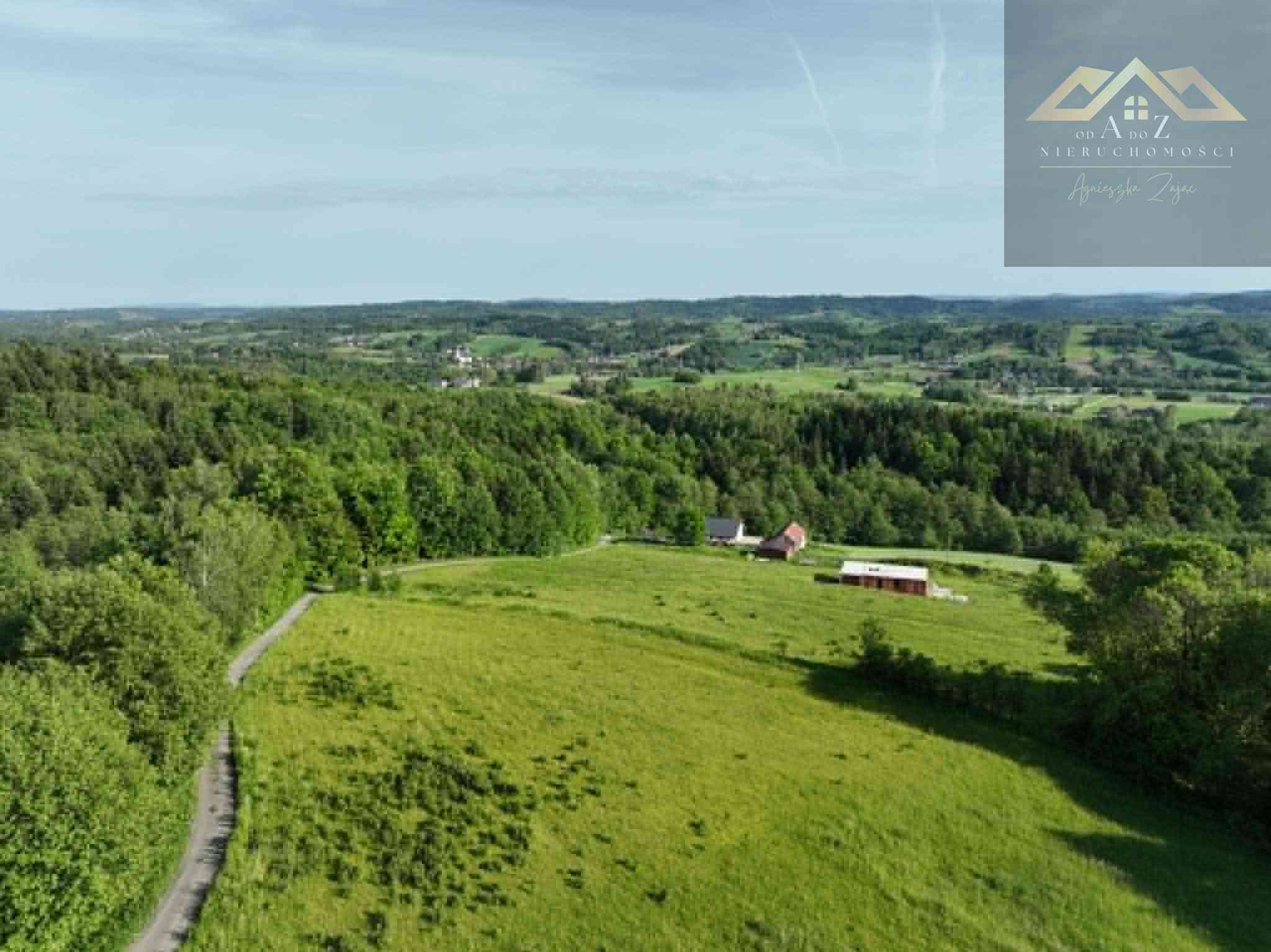 Widokowa działka na Pogórze i Tatry
