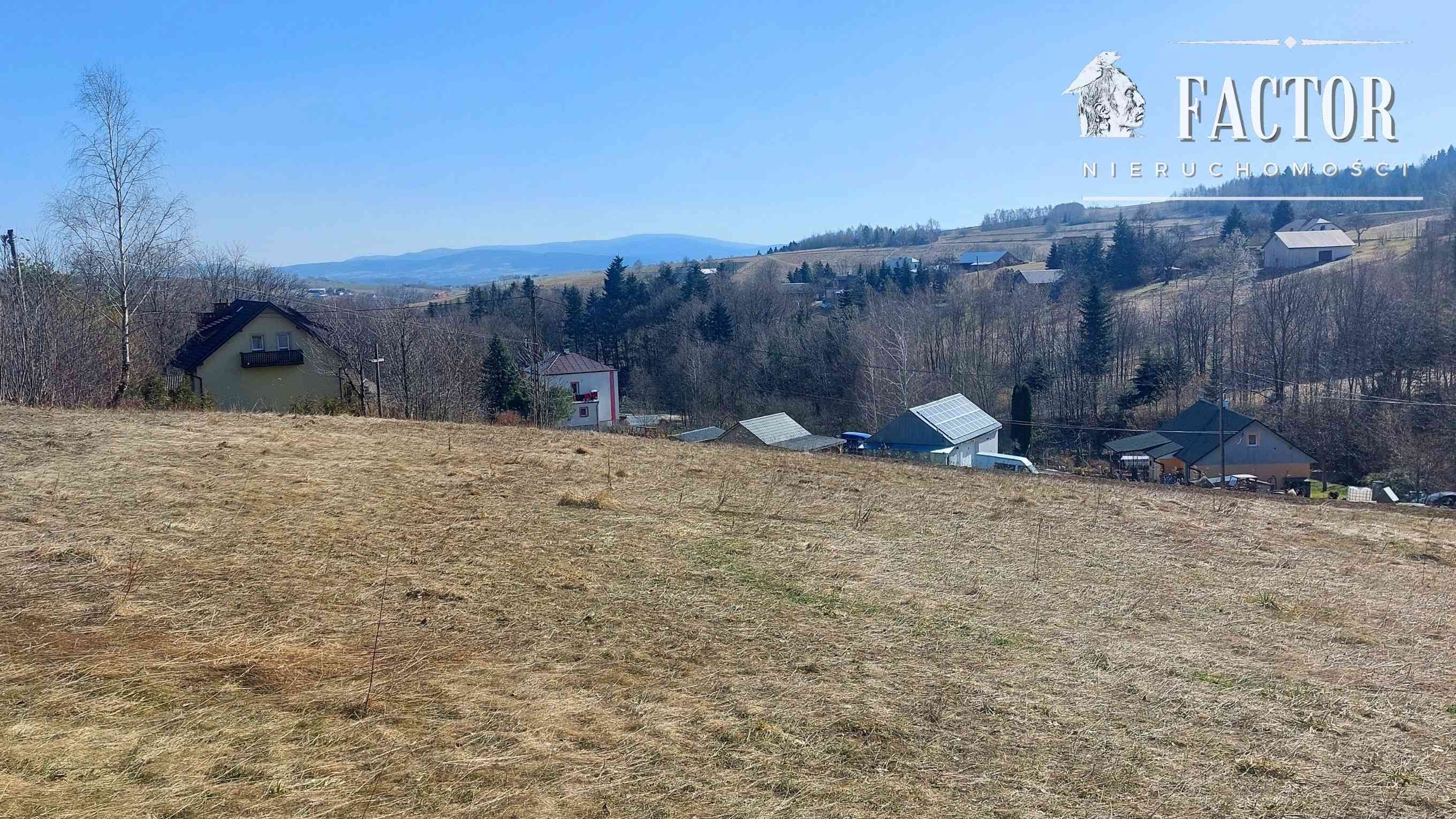 Działka budowlana 1279 m² w Bieśniku, gm. Łużna - zdjęcie 5