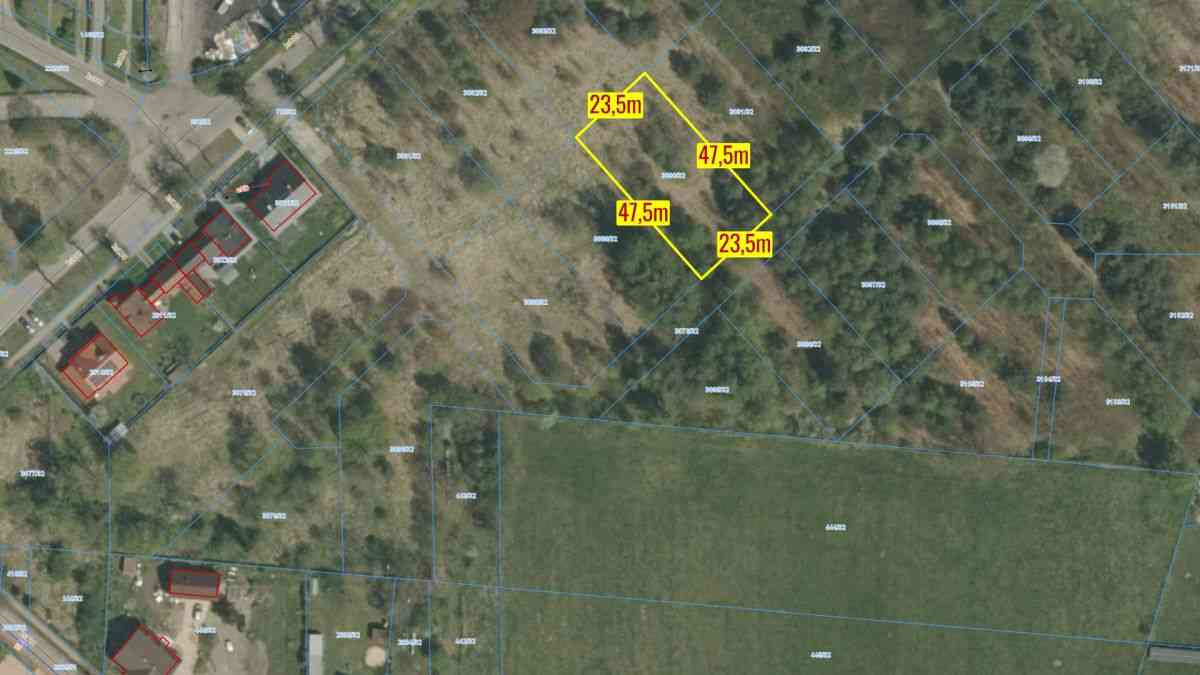 Działka budowlana Koszęcin 1117m2 Słowików - zdjęcie 21