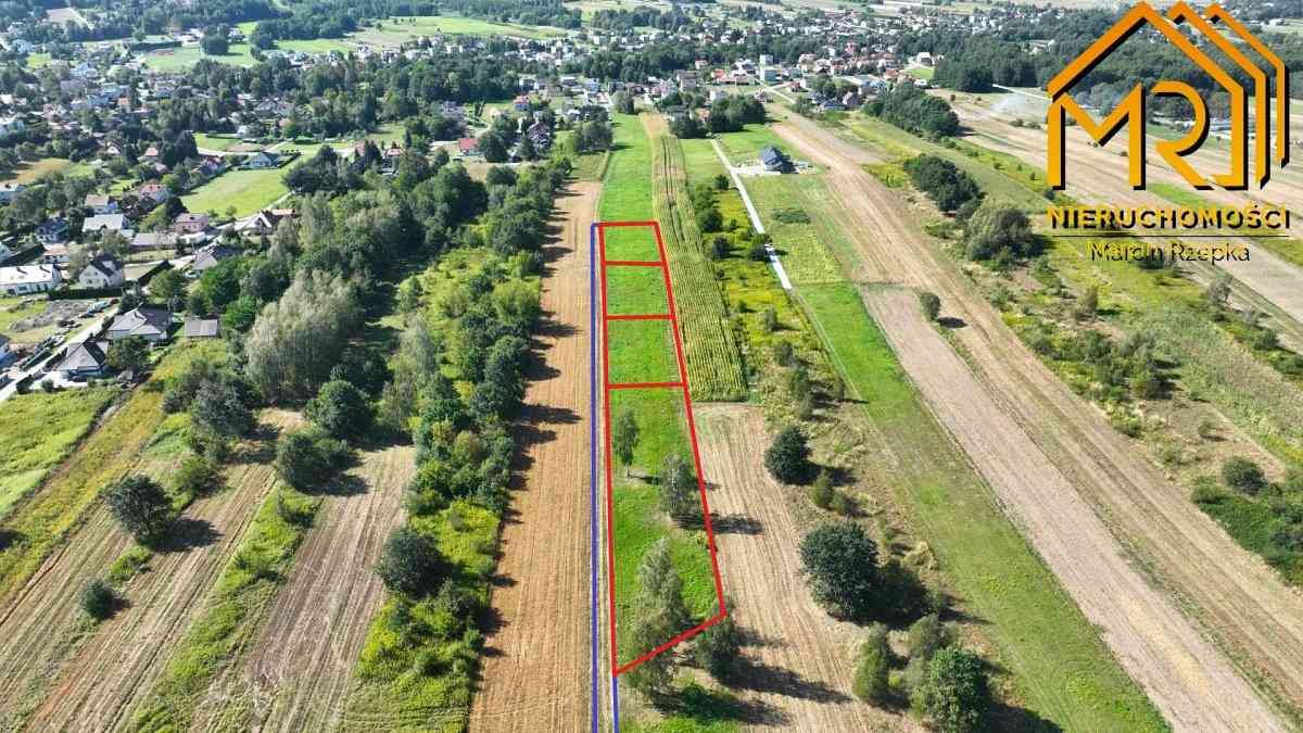 
4 działki budowlane w Skrzyszowie – blisko Tarno - zdjęcie 1