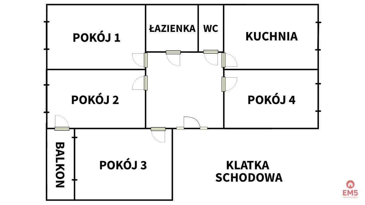4-pokojowe mieszkanie do remontu w Sejnach - zdjęcie 18