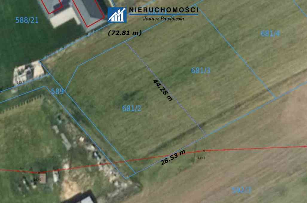 działki 12ar | Jędrzychów | gm. Polkowice - zdjęcie 4