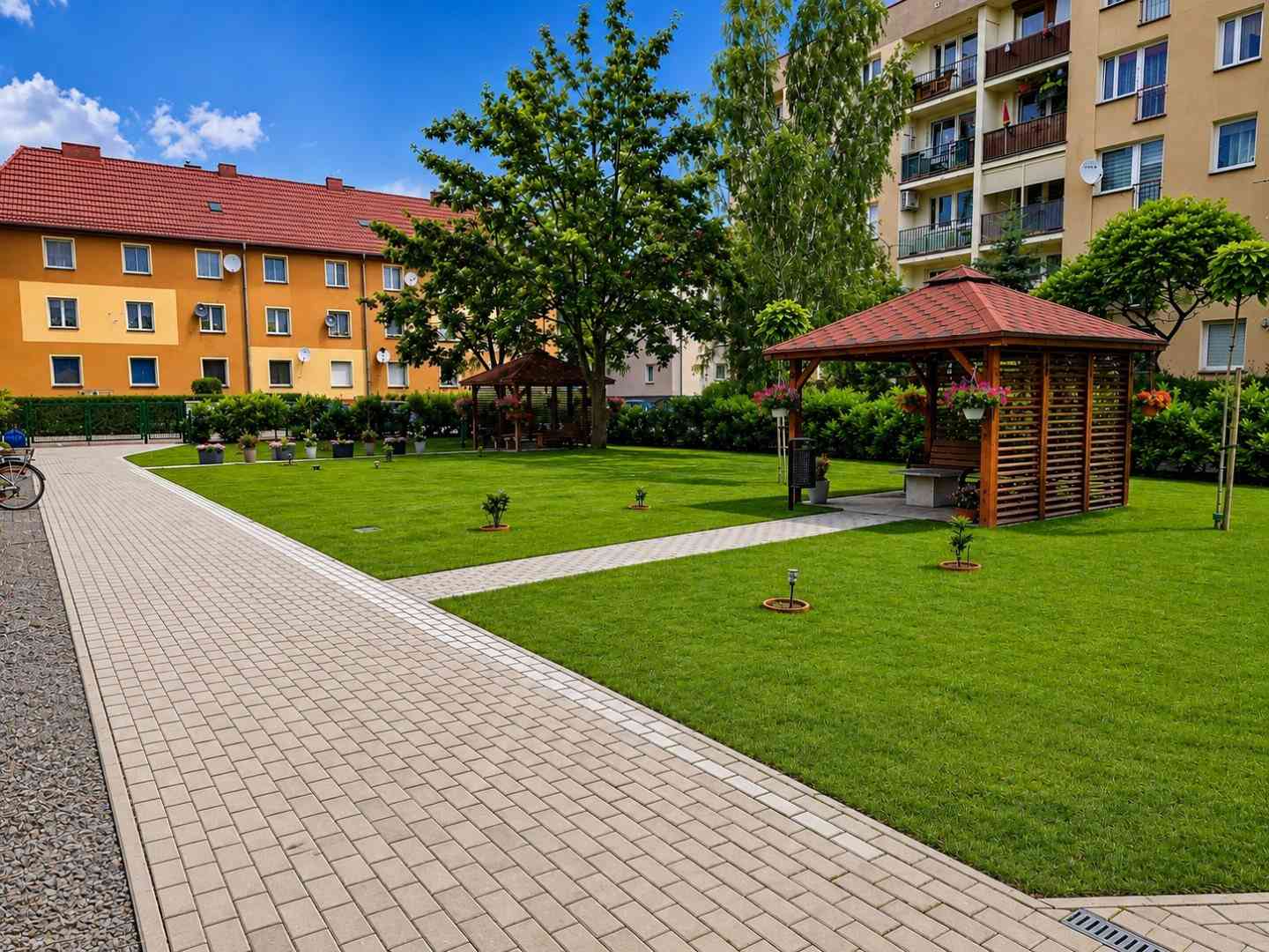 Piękny ogród, balkon, Pogorzelec - zdjęcie 3