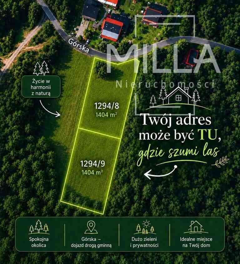 Prywatna oaza spokoju? Tak, działka tuż przy lesie - zdjęcie 8