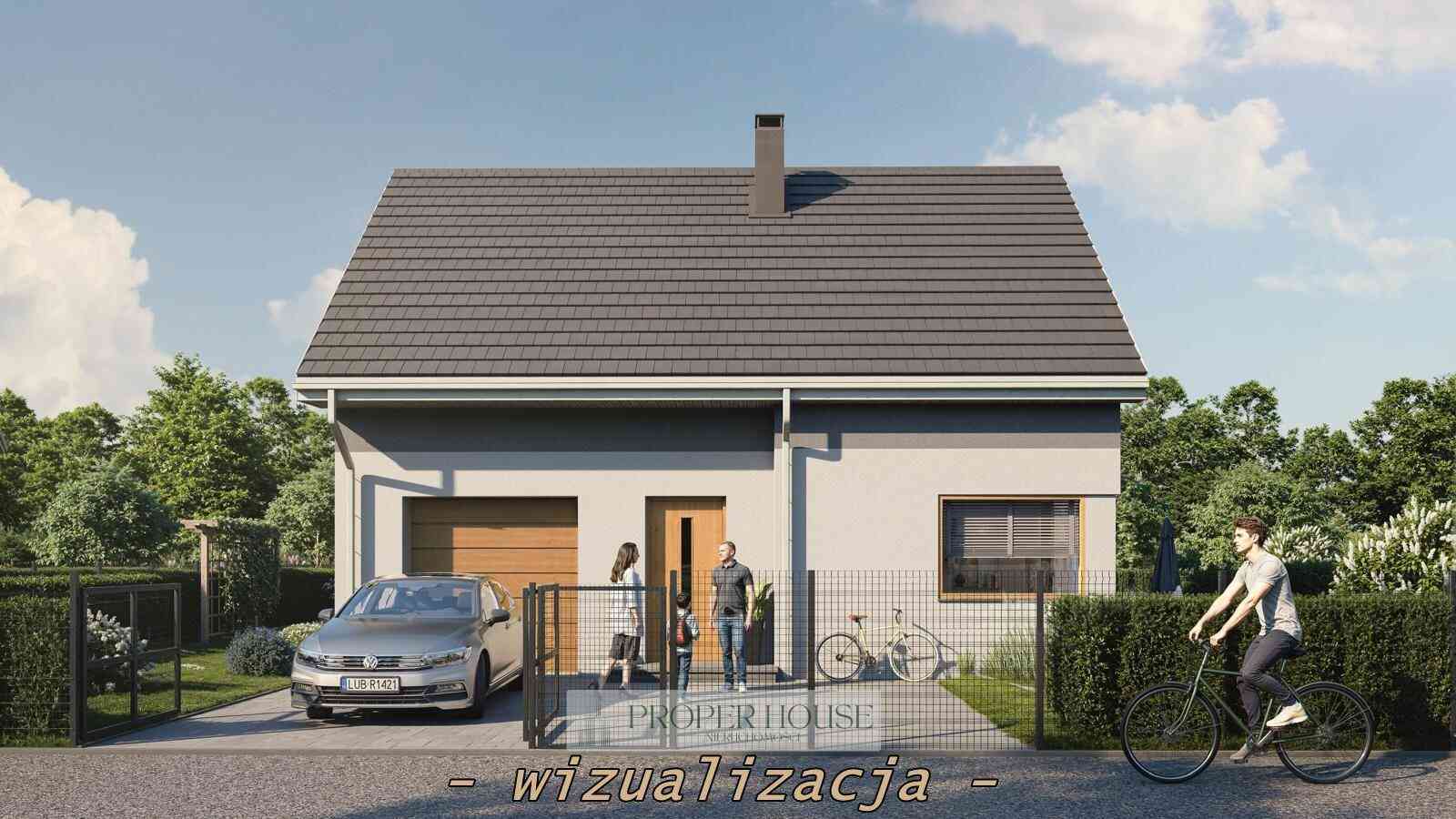 Twoja przystań 15min od miasta: Nowoczesny dom w Nasutowie o pow.100m²