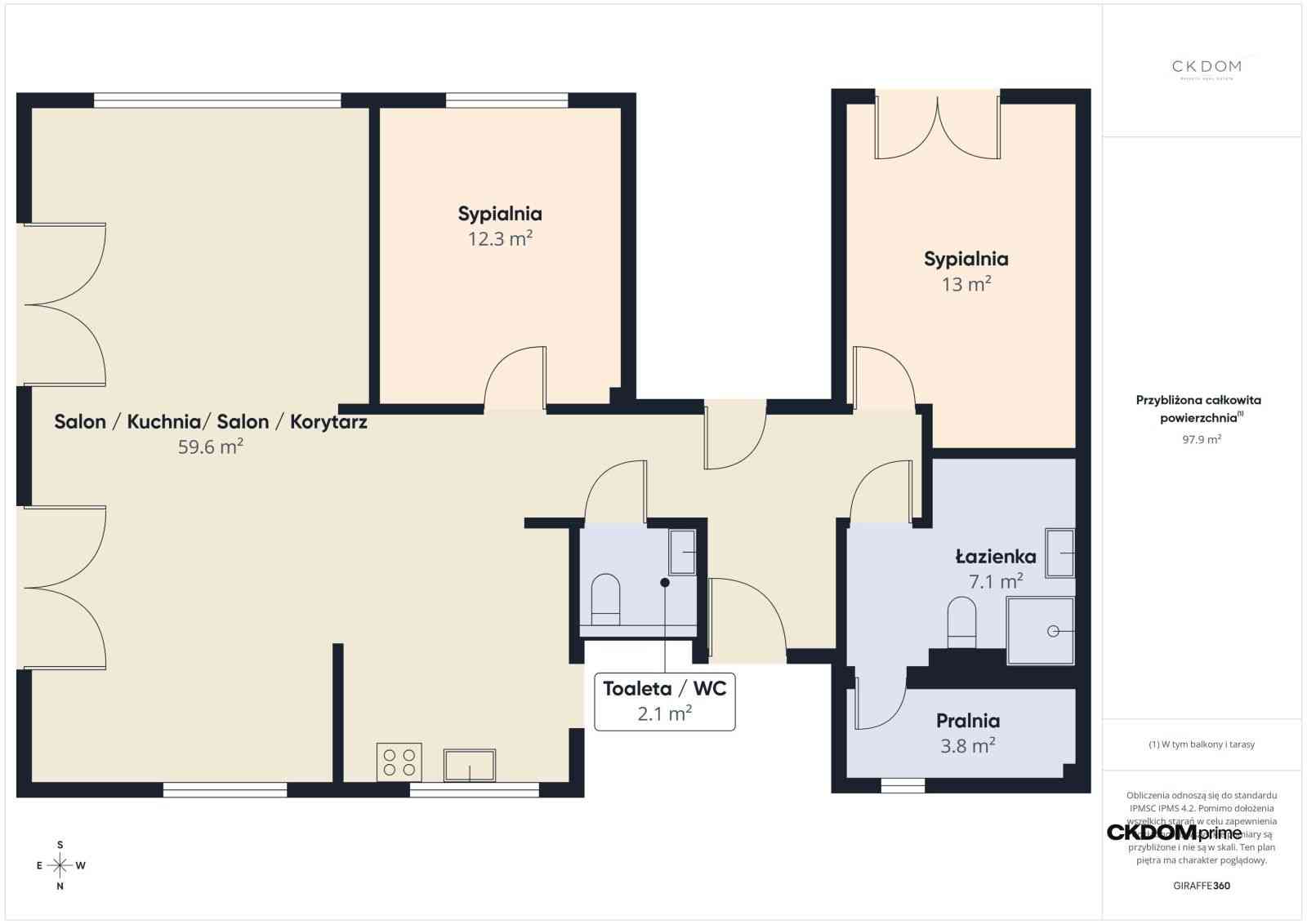 Dom parterowy 145 m² z działką 1189 m², Szewce, gm. Nowiny - zdjęcie 21
