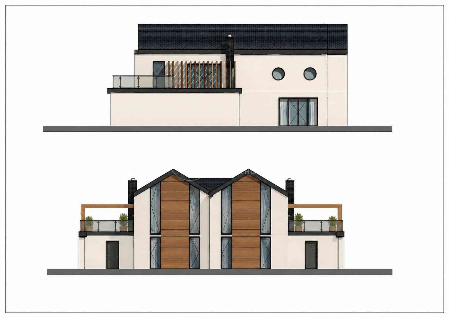 Tuchów – działka inwestycyjna z pozwoleniem na | bliźniaka 2 × 164 m² - zdjęcie 4