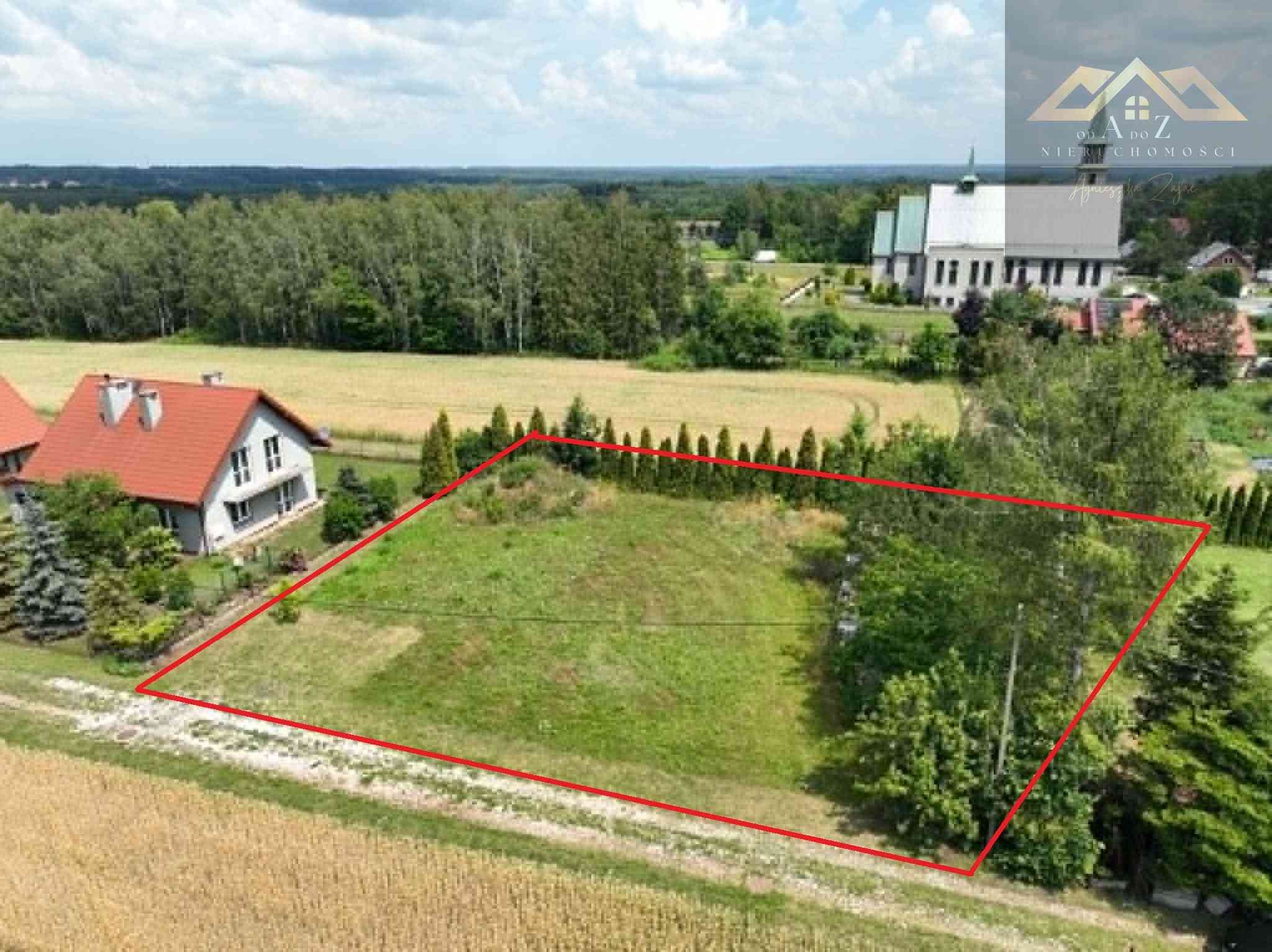 Działka z warunkami zabudowy Zaczarnie