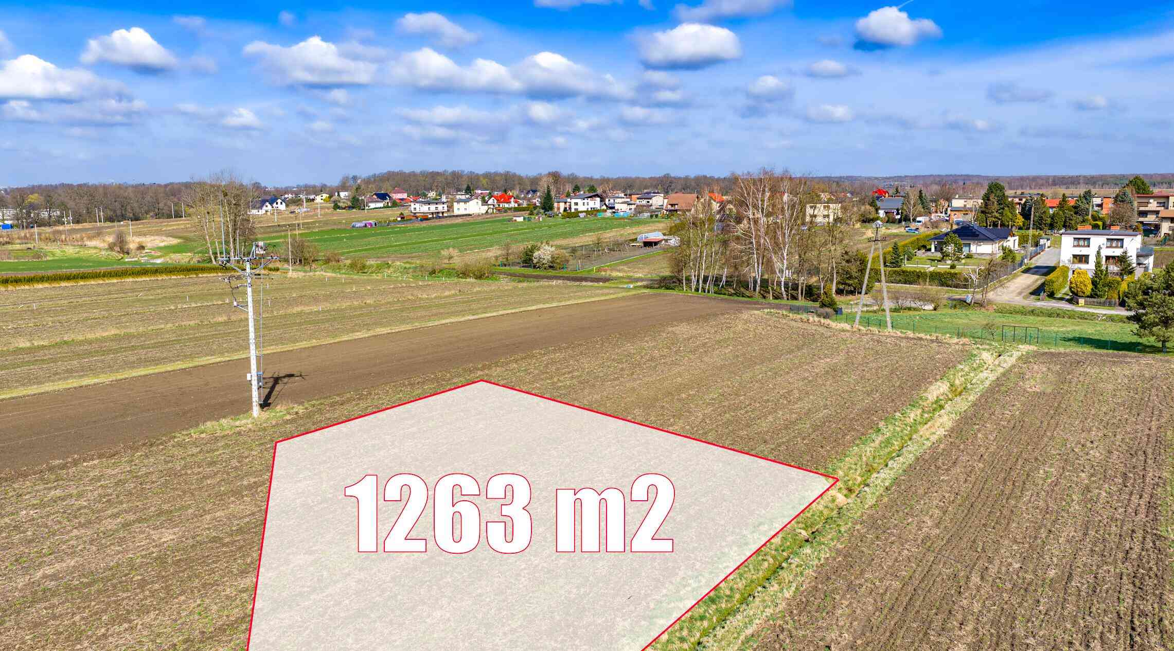 Paniówki, ul. 27 Stycznia | Działka 1263 m² | MPZP 1MN - zdjęcie 2
