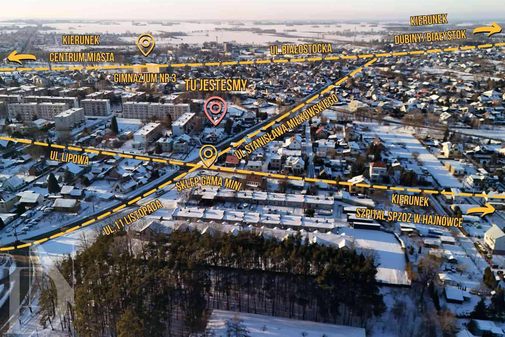 Dwa domy -jedna posesja. Hajnówka blisko centrum - zdjęcie 21