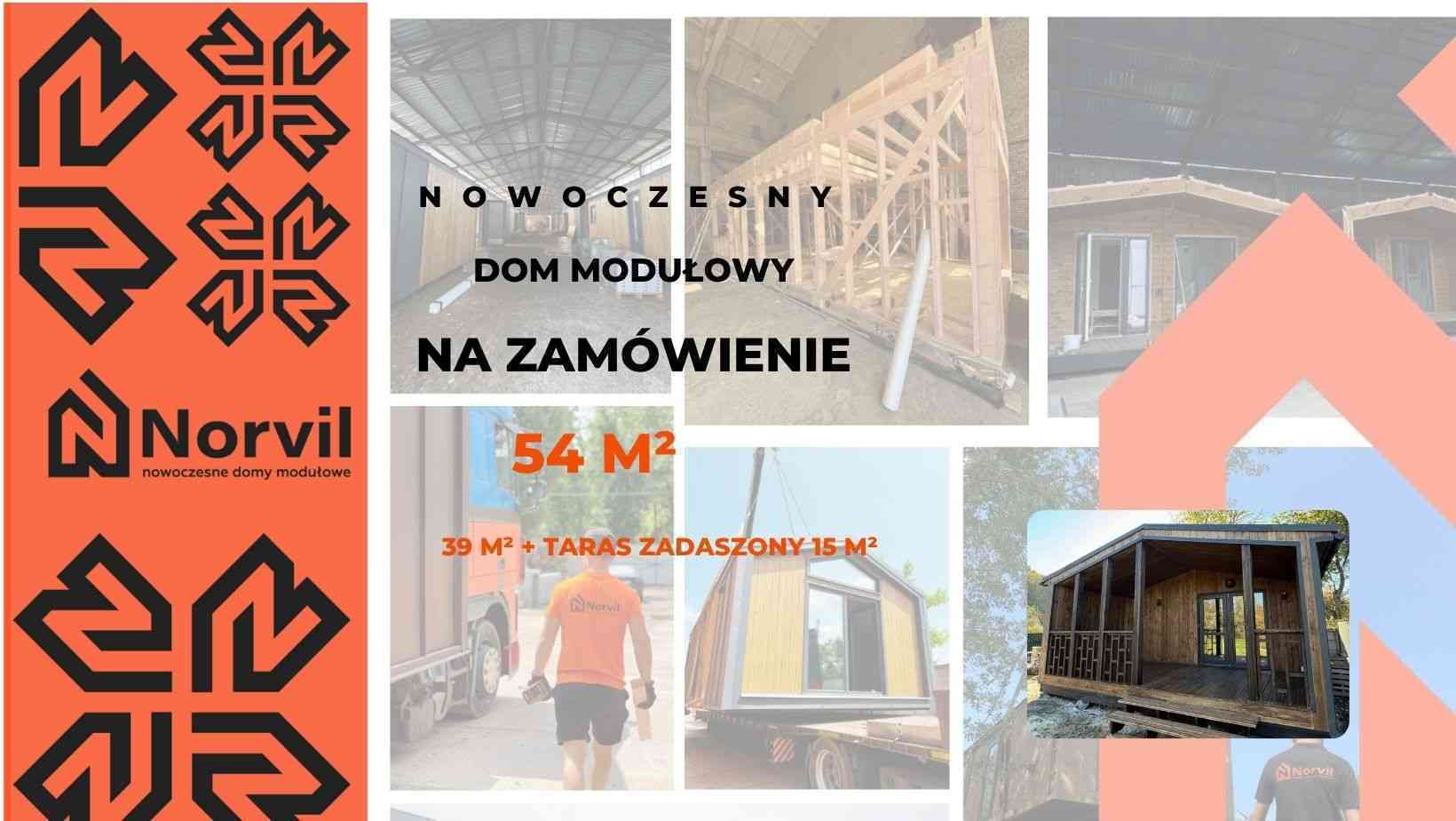DOM MODUŁOWY  54 m² + taras zadaszony 15 m² - zdjęcie 2