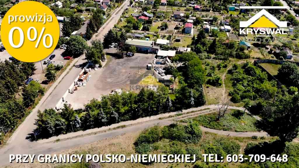 BUDYNEK - DZIAŁKA PRZEMYSŁOWA PRZY GRANICY - zdjęcie 2