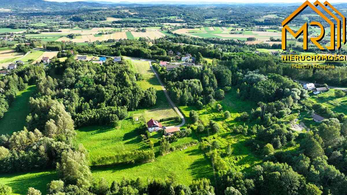 Działka budowlana z pięknym widokiem – Zabłędza k. - zdjęcie 17