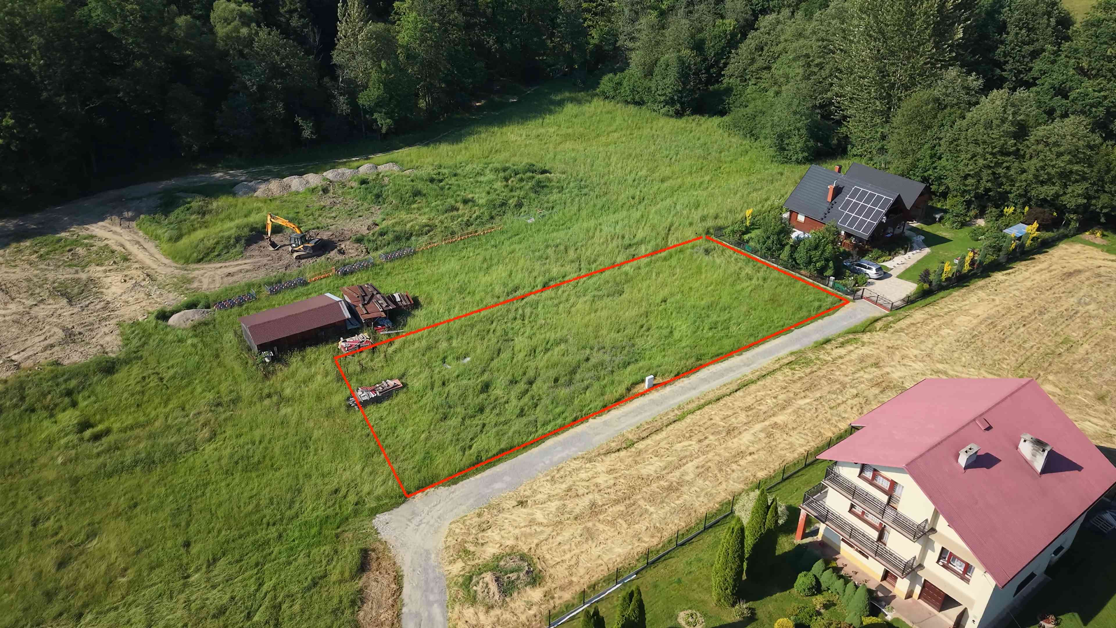 Działka budowlana 1447 m² Ślemień, śląskie - zdjęcie 2