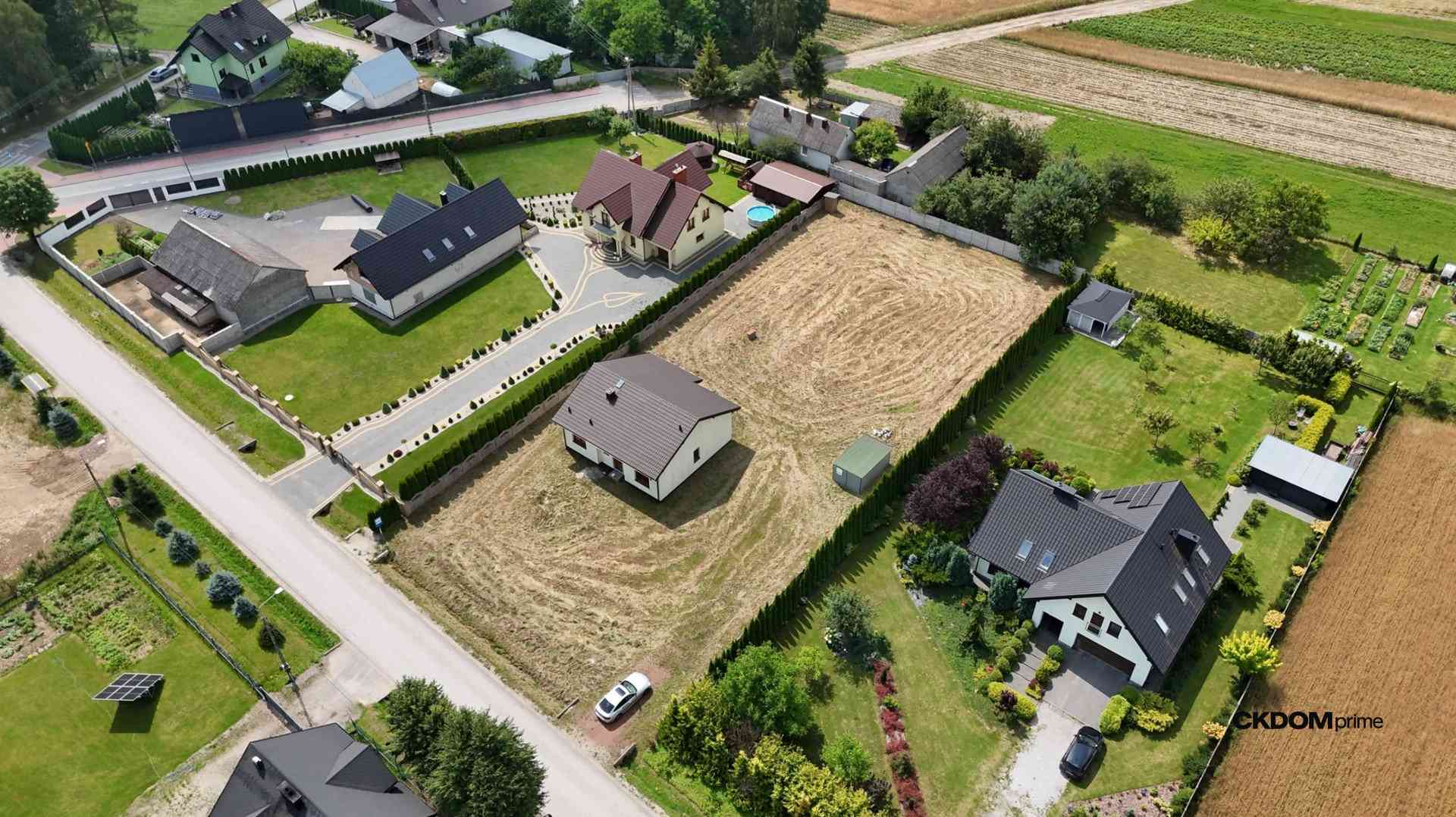 Nowy dom parterowy 98m2 Krajno-Parcele działka 24a