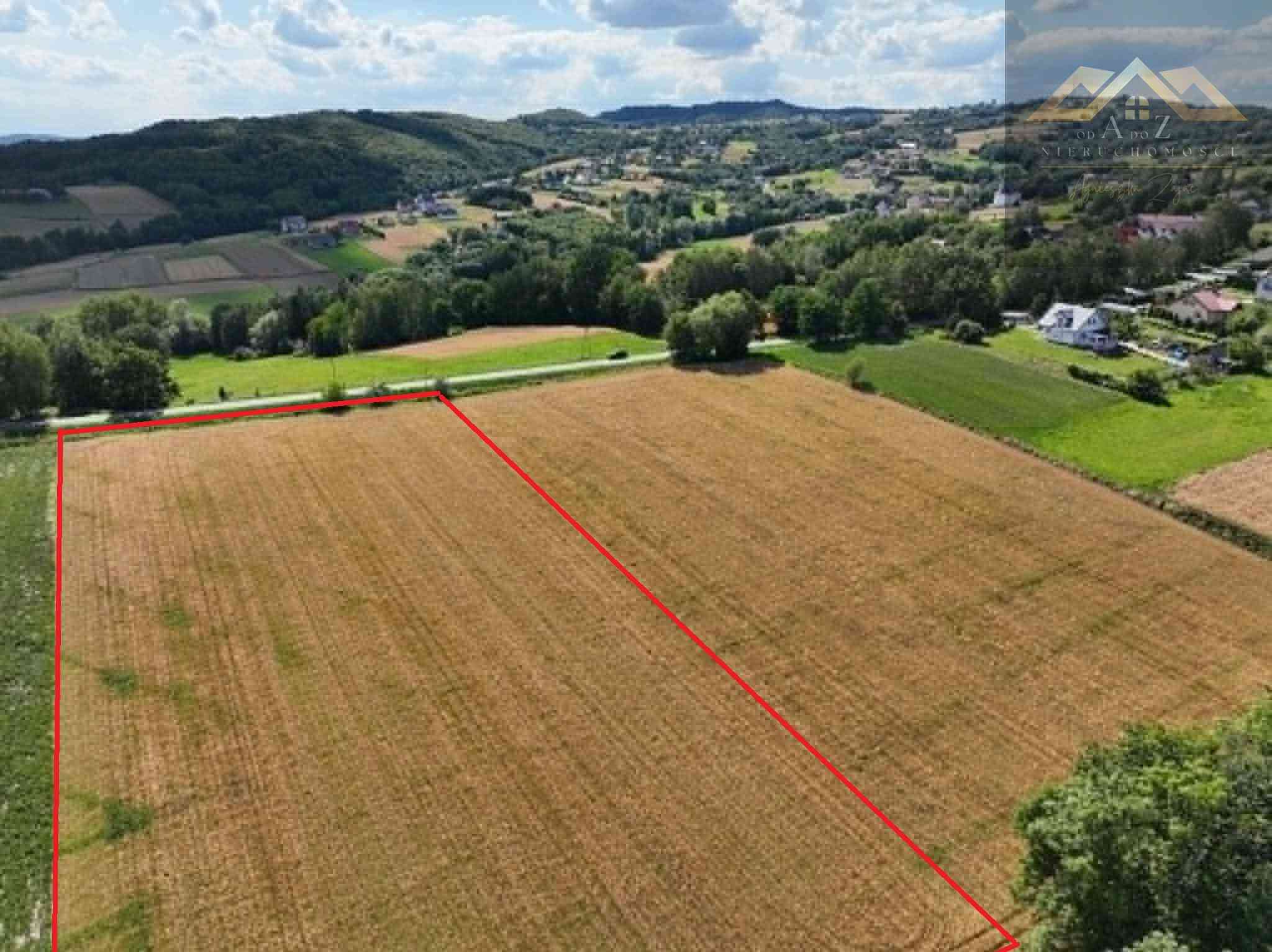 Budowlana 91 ar Lichwin gm. Pleśna, przy lesie