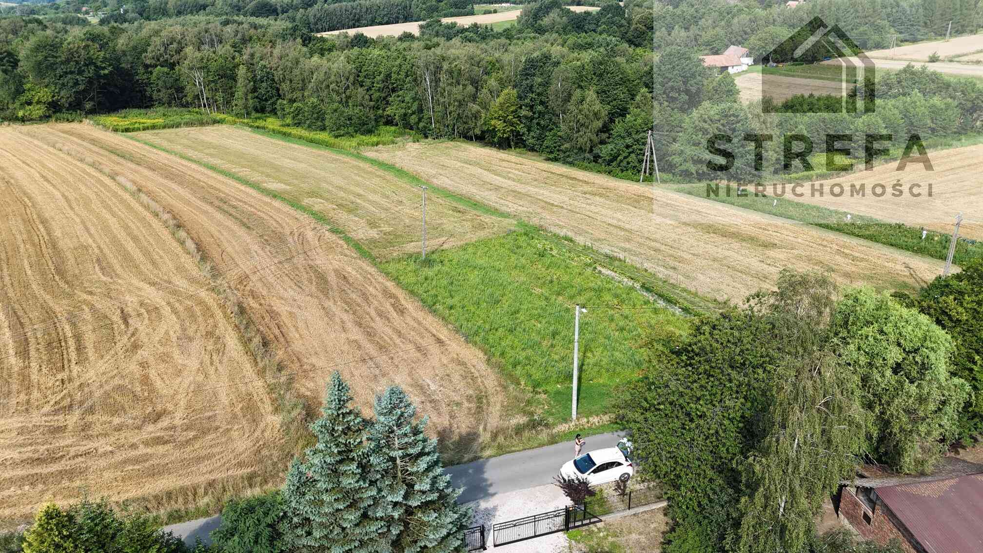 Doskonale zlokalizowana działka budowlana 7,74 ar– Poręba Radlna (tuż przy granicy z Zawadą) - zdjęcie 2