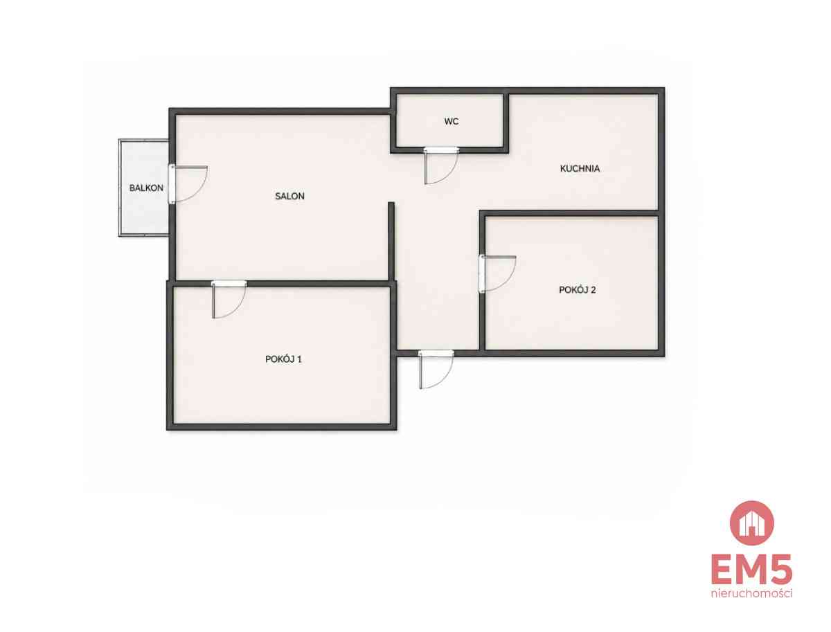 3 pokoje | 48,2 m² | Po kapitalnym remoncie - zdjęcie 10