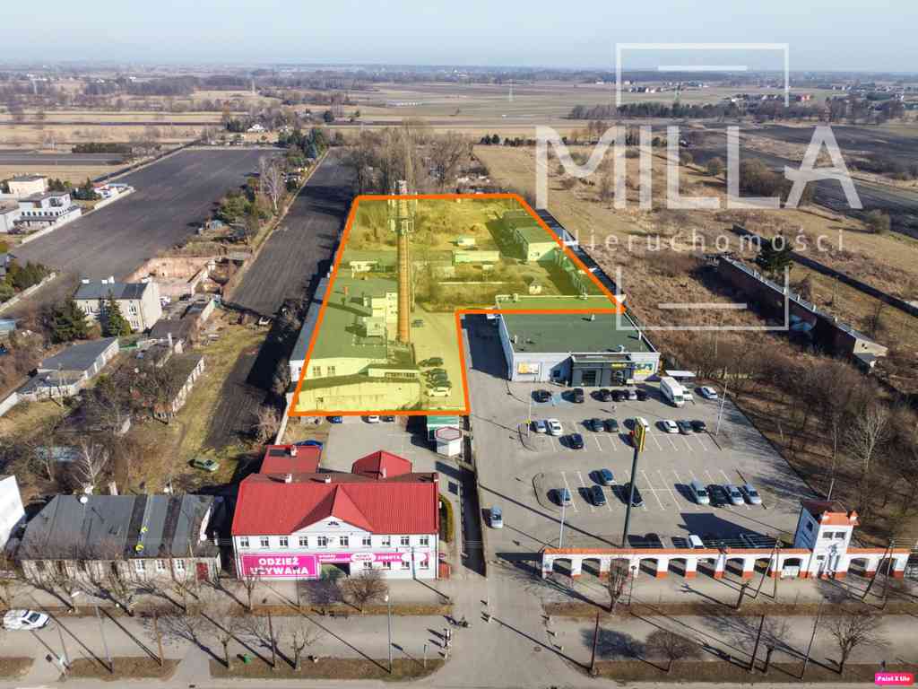Działka z WZ usługowa w centrum Ozorkowa - zdjęcie 3