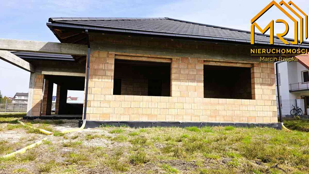 Dom w stanie surowym otwartym – Pogórska Wola - zdjęcie 9