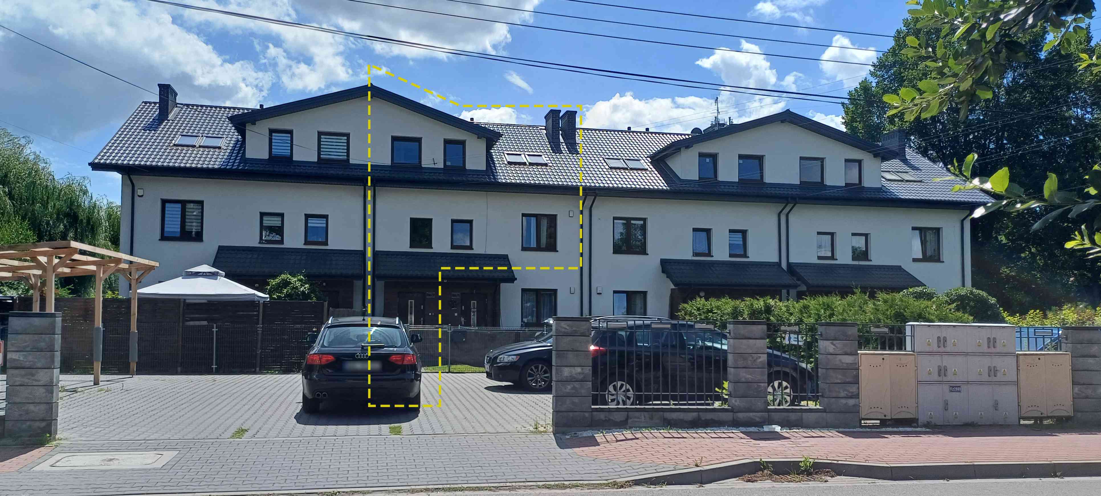 Segment inwestycyjny 110 m², dwa niezależne lokale, ogródek, centrum T