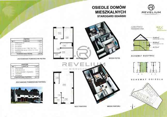 Dom w zabudowie bliźniaczej z ogrodem | 82 m² | - zdjęcie 2