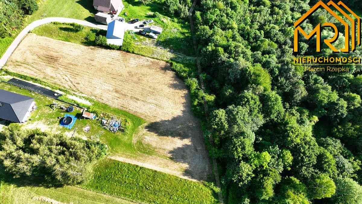 Działka budowlana z pięknym widokiem – Zabłędza k. - zdjęcie 12