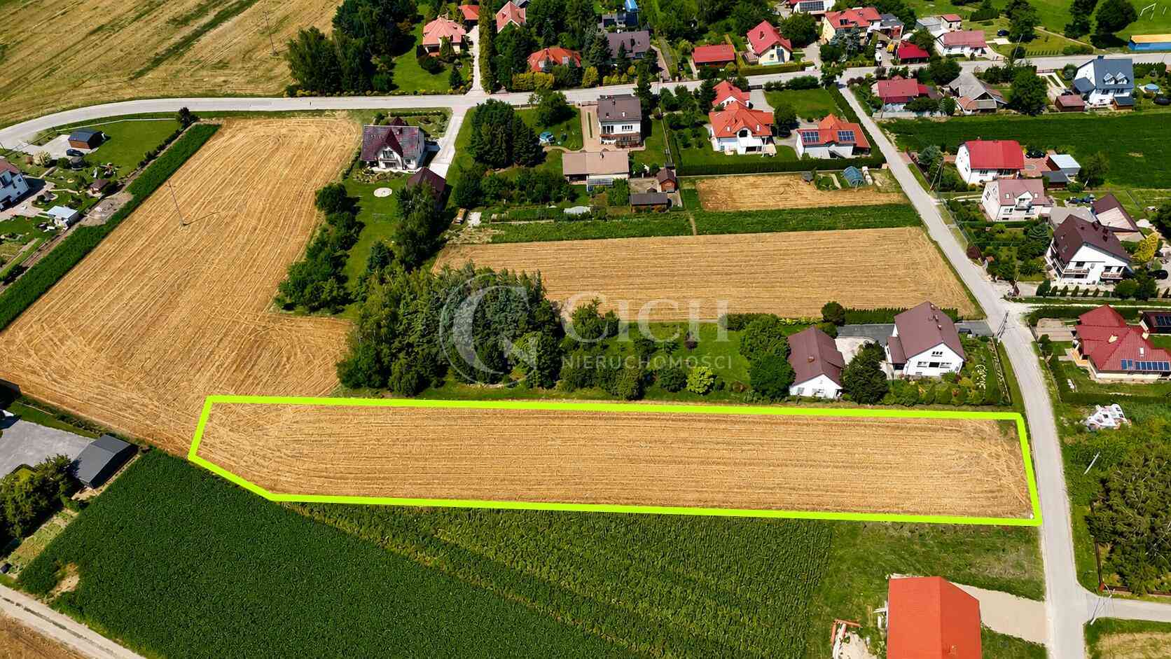 Działka 3 301 m² z warunkami zabudowy – Ilkowice