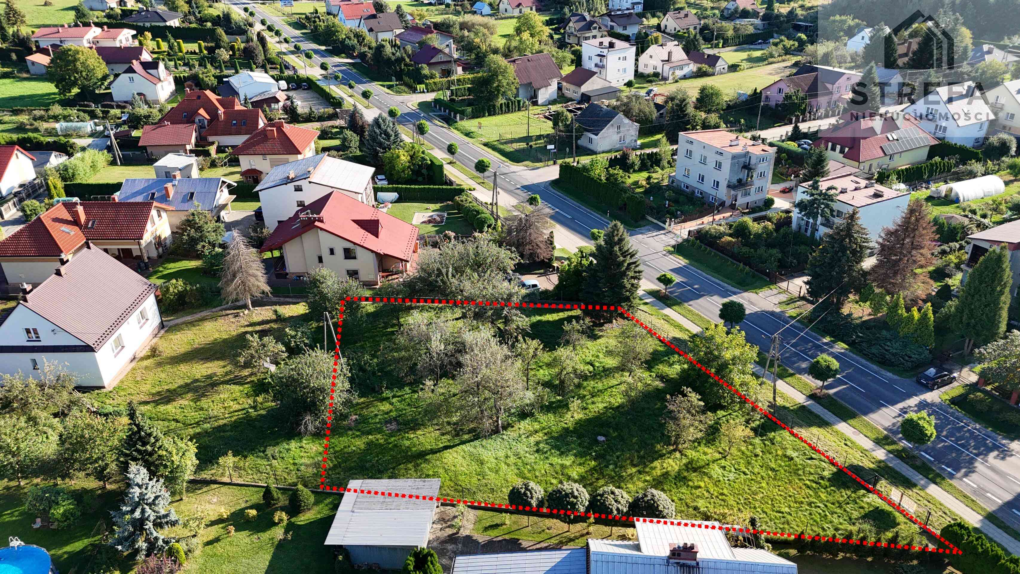 DZIAŁKA BUDOWLANA 1120 m² – TARNOWIEC, UL. TARNOWSKA - zdjęcie 2