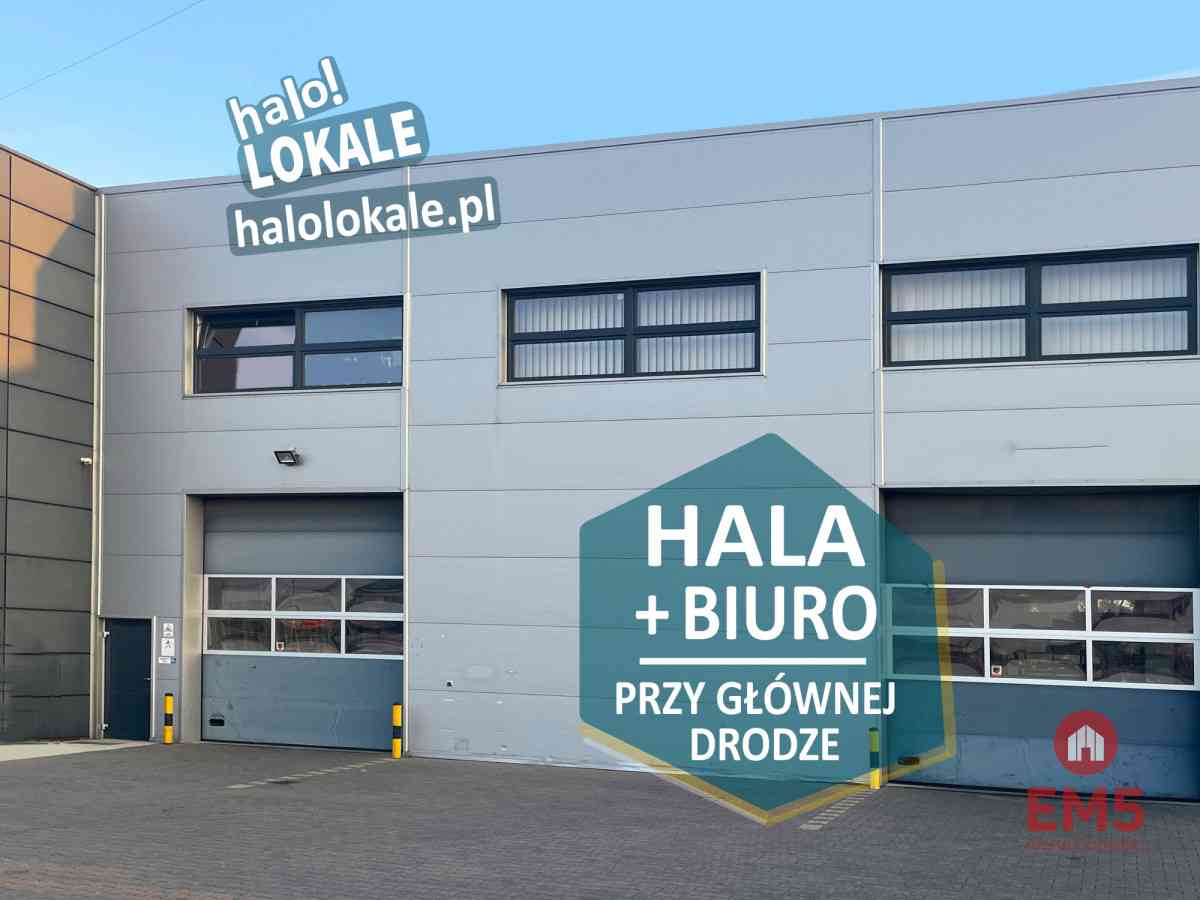 Hala w  najlepszej lokalizacji