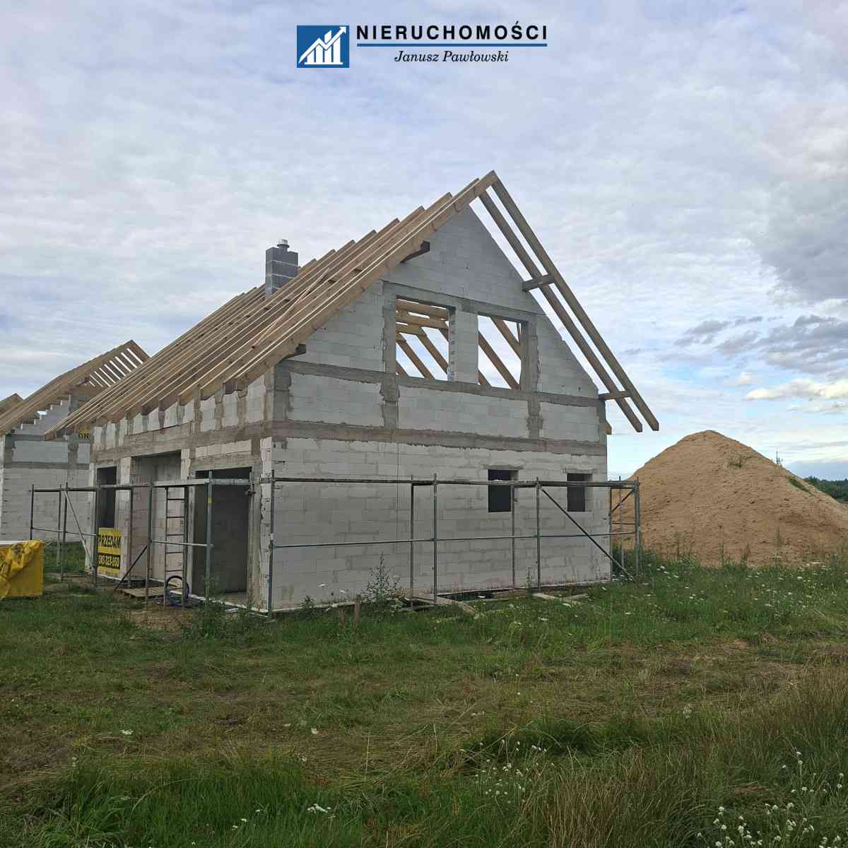 Nowy dom 100 m² | Sucha Górna k. Polkowic | garaż - zdjęcie 14