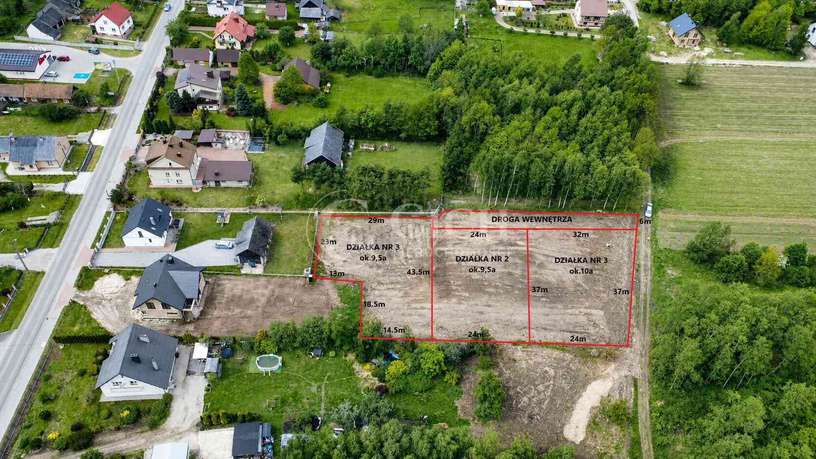Na sprzedaż 3 działki z planowanymi Warunkami Zabudowy– Wola Radłowska - zdjęcie 2