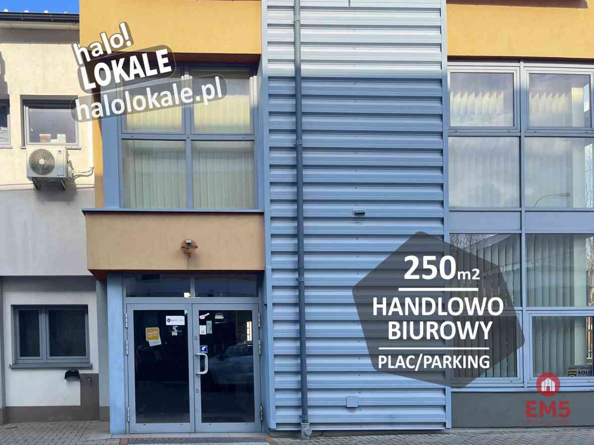 Powierzchnia handlowo biurowa z placem