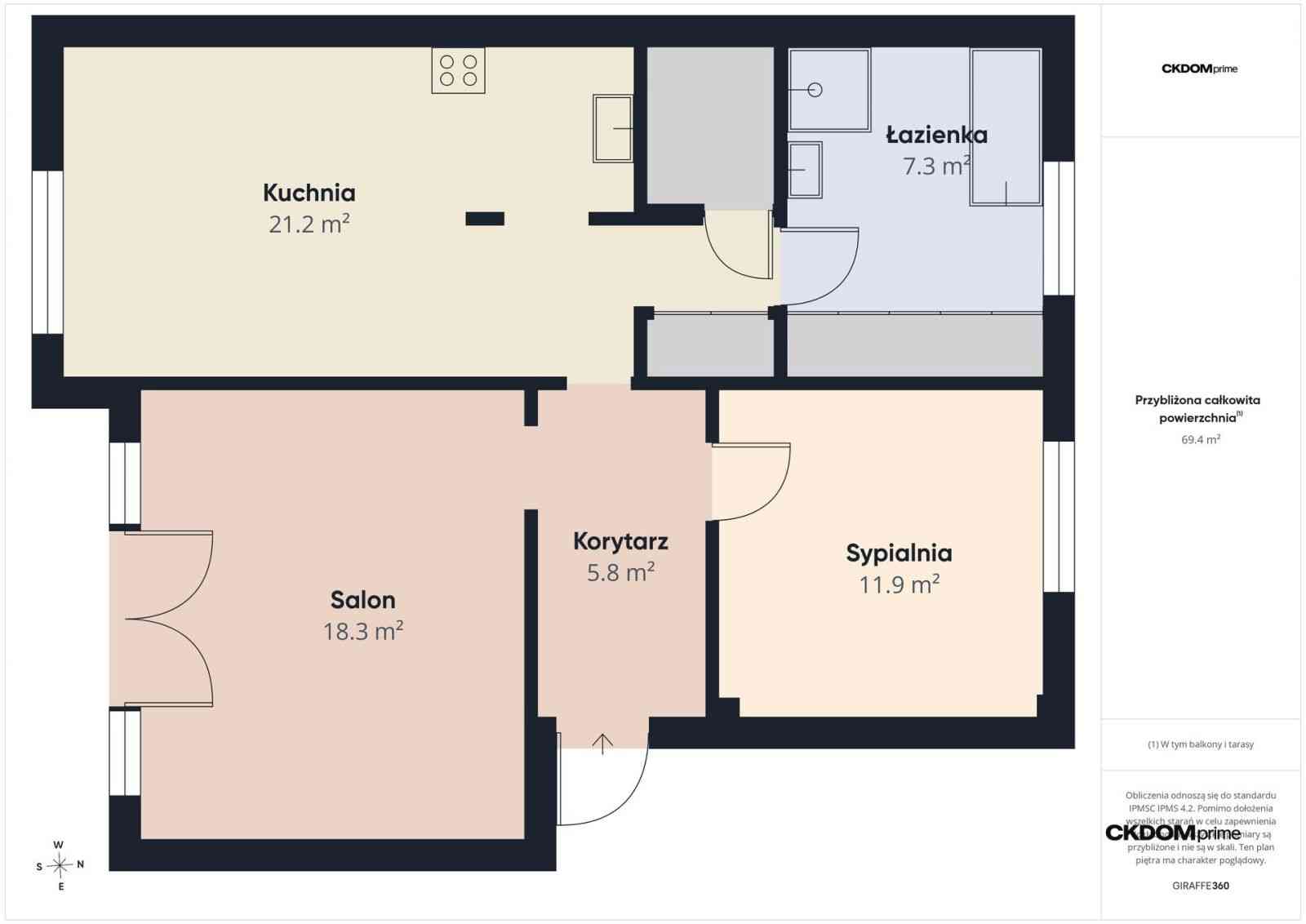 Komfortowe 70m2/ Gotowe do wprowadzenia /Świetna lokalizacja / Radom - zdjęcie 20