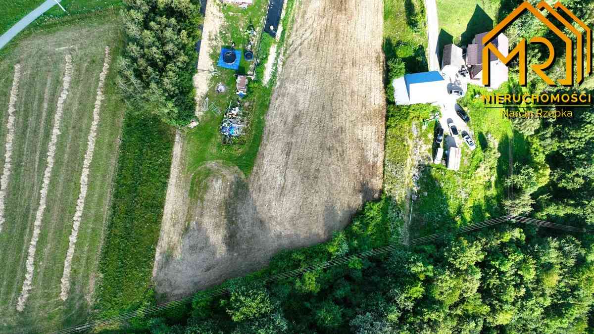 Działka budowlana z pięknym widokiem – Zabłędza k. - zdjęcie 13
