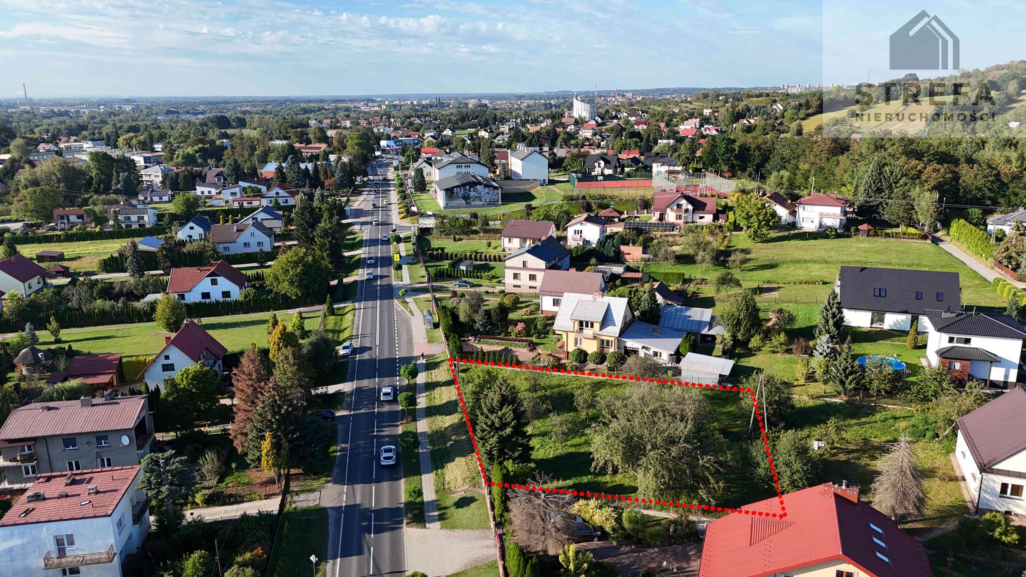 DZIAŁKA BUDOWLANA 1120 m² – TARNOWIEC, UL. TARNOWSKA - zdjęcie 3
