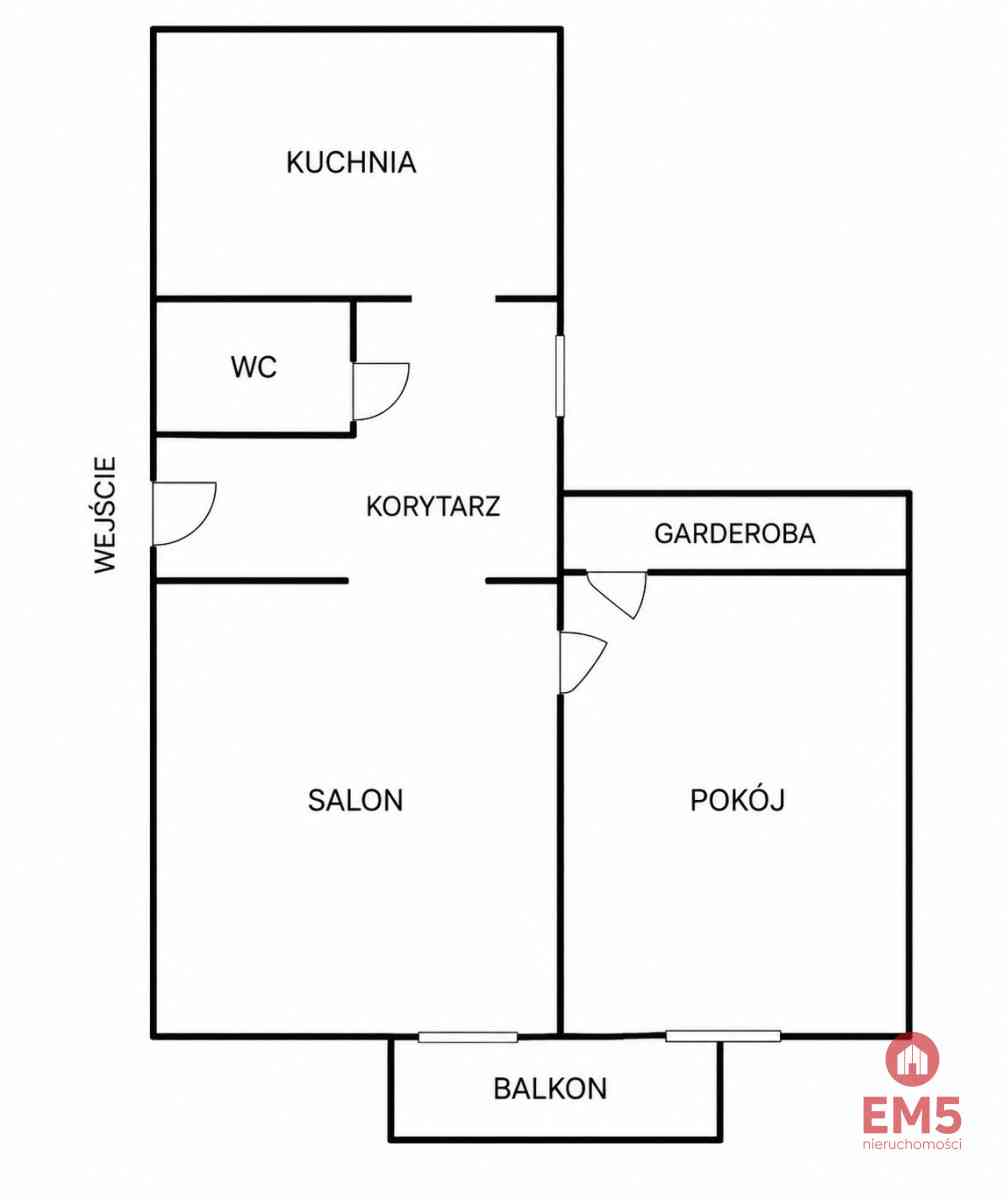 2 pokojowe mieszkanie w centrum - zdjęcie 7