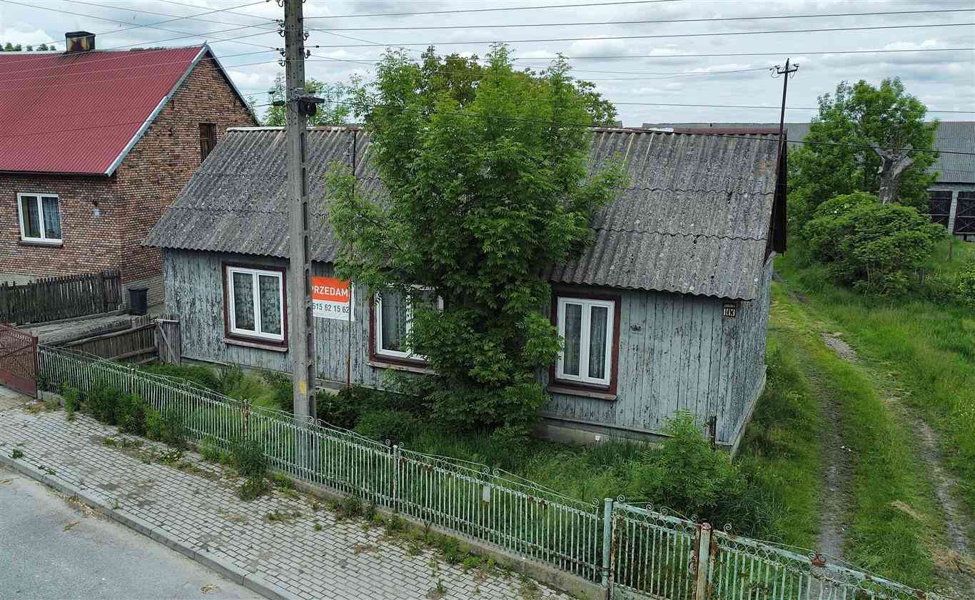 Domek z działką w zabudowie siedliskowej Zarębice 