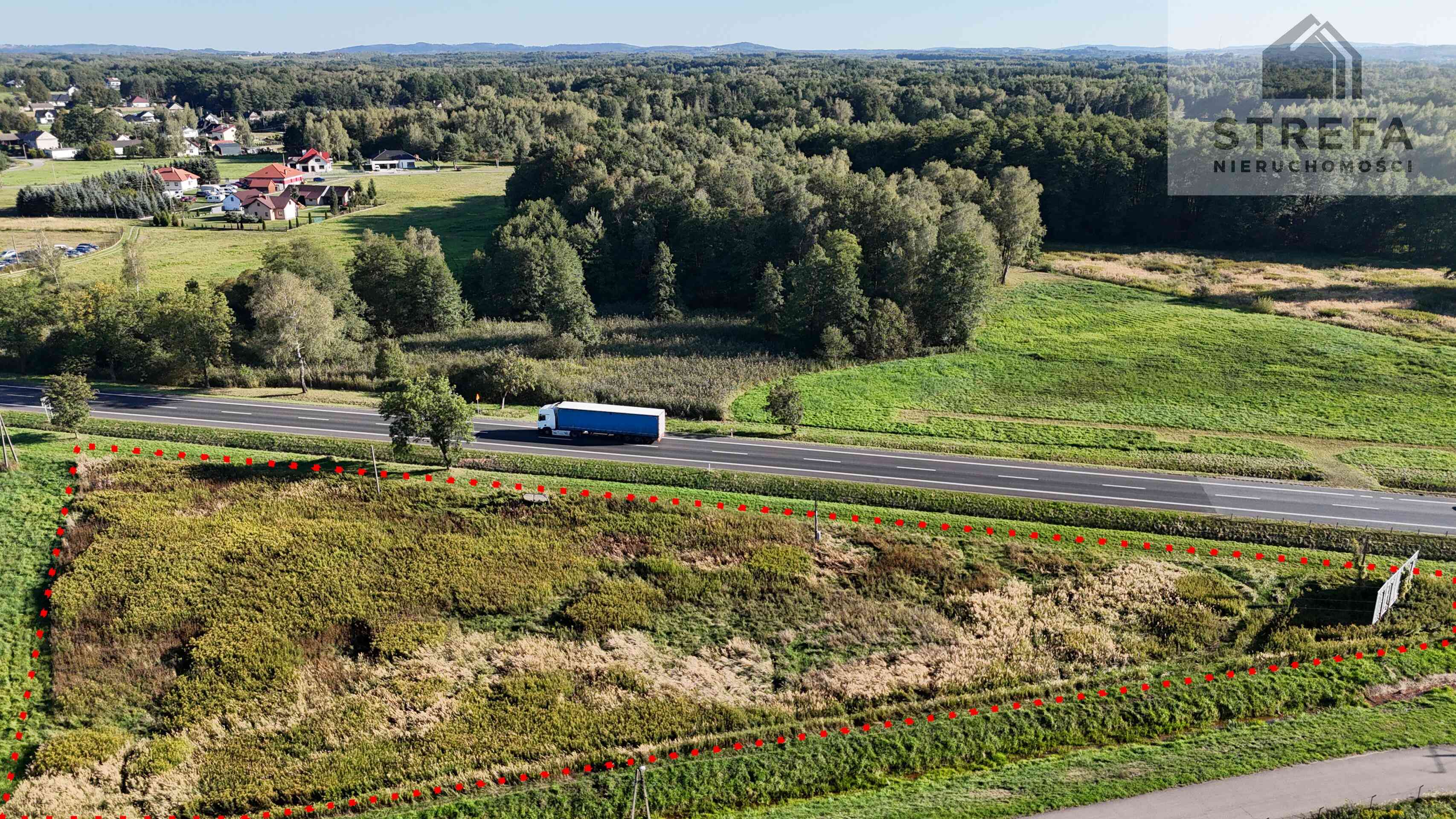 Wyjątkowa działka komercyjna 5217 m² przy DK94–Pogórska Wola | Gotowy zjazd i przygotowanie formalne - zdjęcie 4
