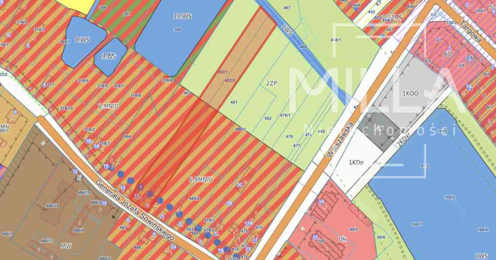 Działka inwestycyjna w Strykowie 5260 m2 - zdjęcie 14