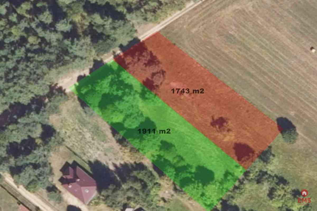 Działka 1743 m2, Pieńki - zdjęcie 3